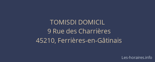 TOMISDI DOMICIL