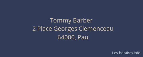 Tommy Barber