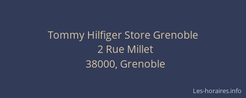Tommy Hilfiger Store Grenoble