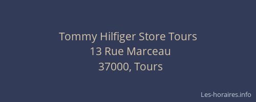 Tommy Hilfiger Store Tours