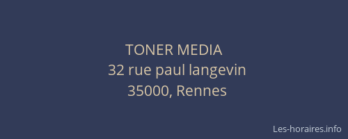 TONER MEDIA