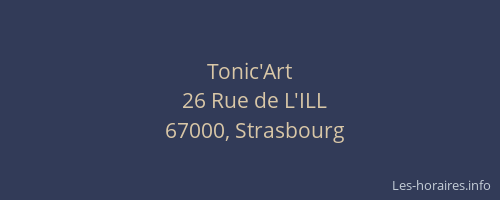 Tonic'Art
