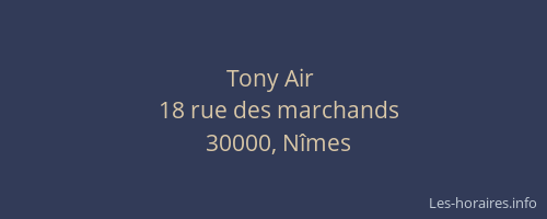 Tony Air 