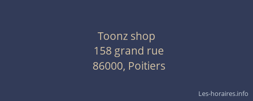 Toonz shop