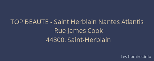 TOP BEAUTE - Saint Herblain Nantes Atlantis