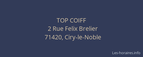 TOP COIFF