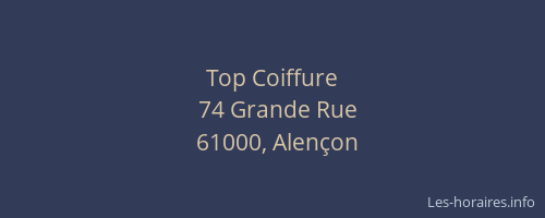 Top Coiffure