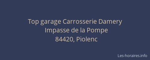 Top garage Carrosserie Damery