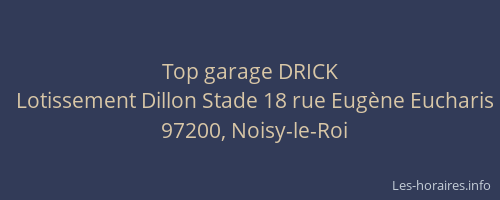 Top garage DRICK
