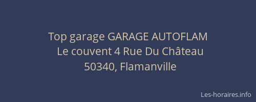 Top garage GARAGE AUTOFLAM