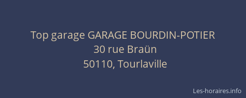 Top garage GARAGE BOURDIN-POTIER
