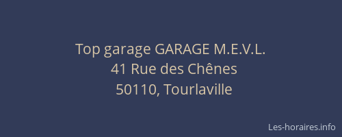 Top garage GARAGE M.E.V.L.