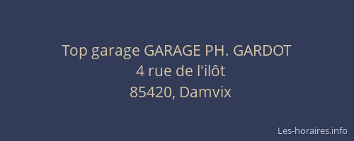 Top garage GARAGE PH. GARDOT