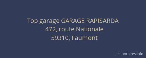 Top garage GARAGE RAPISARDA