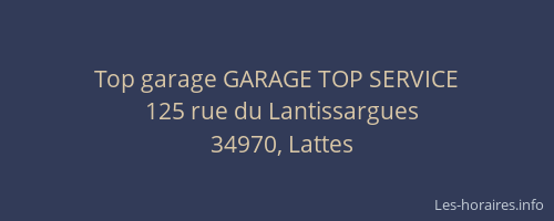 Top garage GARAGE TOP SERVICE