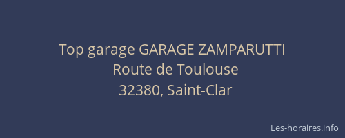 Top garage GARAGE ZAMPARUTTI