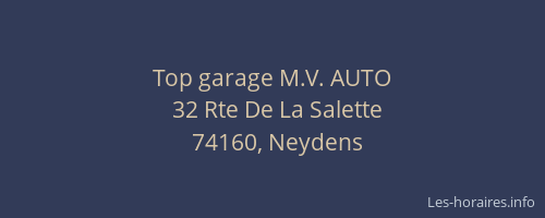 Top garage M.V. AUTO