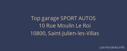 Top garage SPORT AUTOS