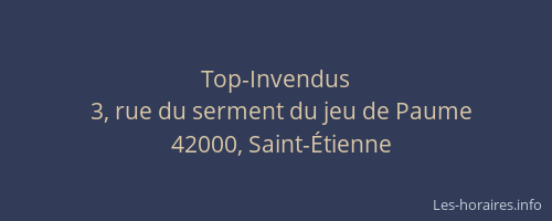 Top-Invendus