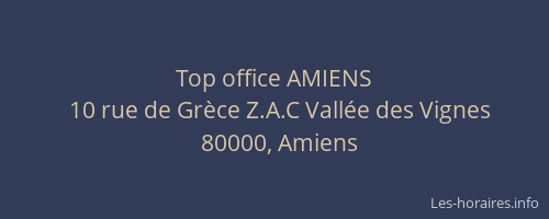 Top office AMIENS