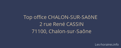 Top office CHALON-SUR-SAôNE