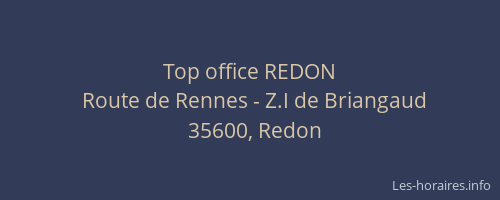 Top office REDON