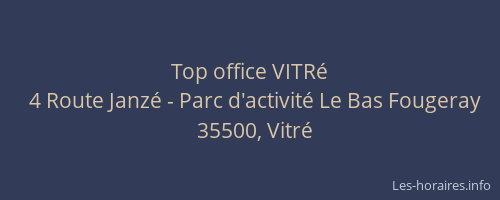 Top office VITRé