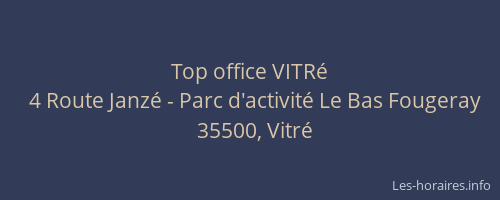 Top office VITRé