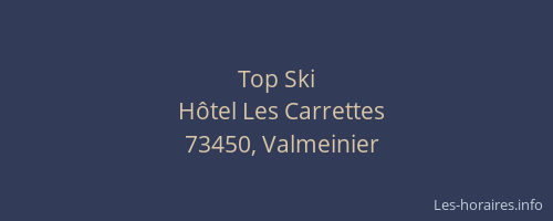Top Ski