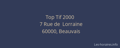 Top Tif 2000