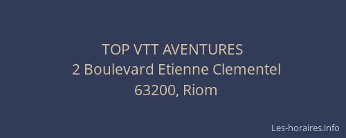 TOP VTT AVENTURES