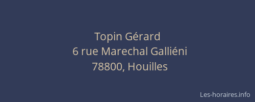Topin Gérard