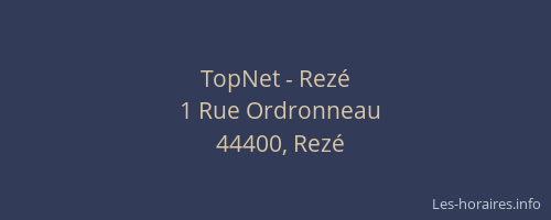 TopNet - Rezé