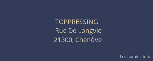 TOPPRESSING