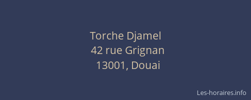 Torche Djamel