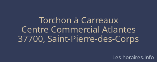 Torchon à Carreaux