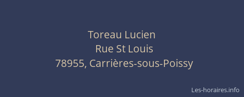 Toreau Lucien