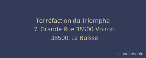 Torr&eacute;faction du Triomphe