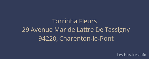 Torrinha Fleurs