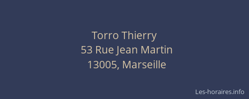 Torro Thierry