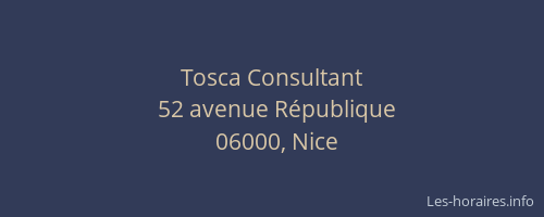 Tosca Consultant