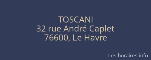 TOSCANI