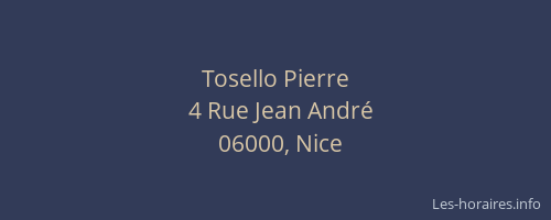 Tosello Pierre