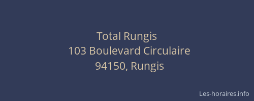 Total Rungis