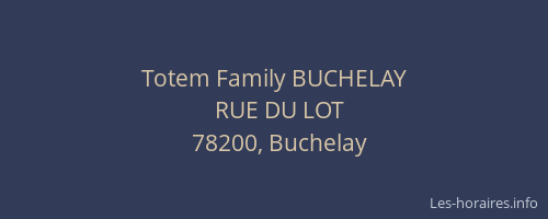 Totem Family BUCHELAY