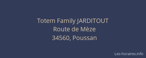 Totem Family JARDITOUT