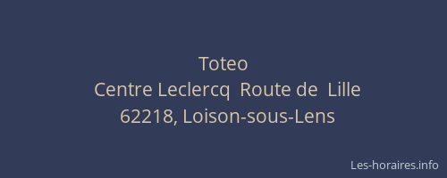 Toteo