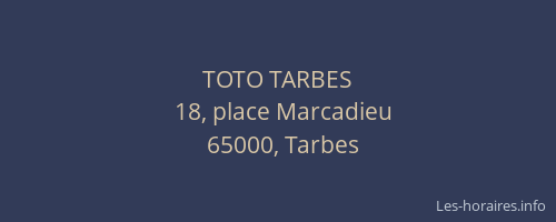 TOTO TARBES