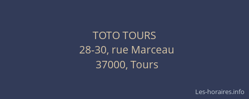TOTO TOURS