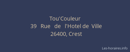 Tou'Couleur